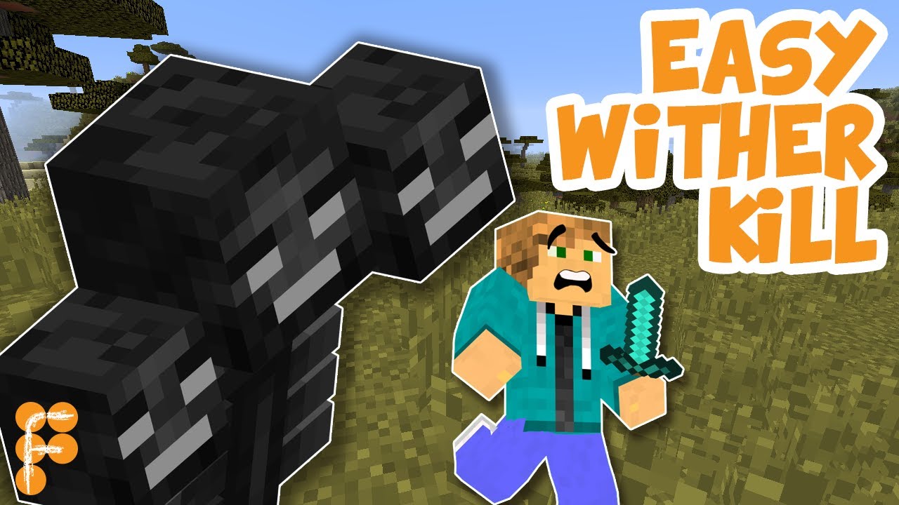 Minecraft-Best-way-to-Kill-a-Wither.-100-Safe-Under-10-seconds