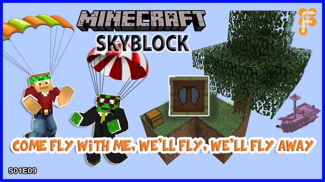 Skyblock-With-BobertPickle.-LET39S-GO-GET-OUR-WINGS-Minecraft-1.15.2-EP9