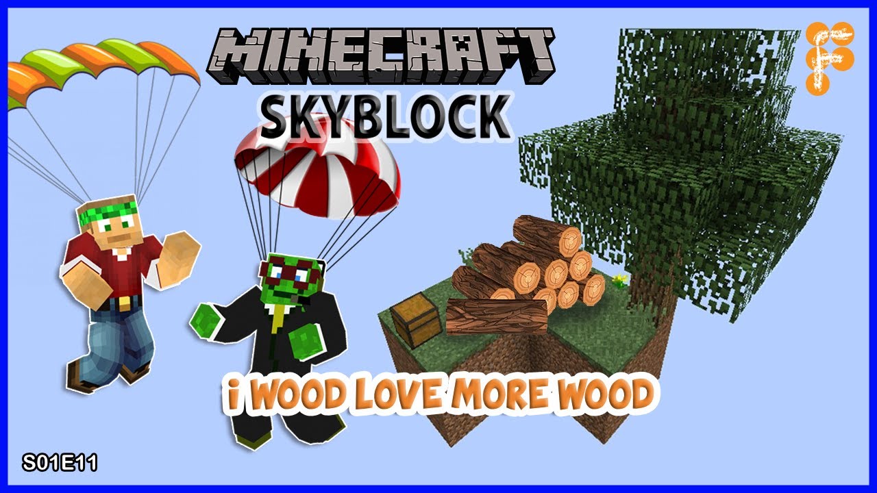 Skyblock-With-BobertPickle.-WE39VE-GOT-WOOD-AND-LOTS-OF-IT.-Minecraft-1.15.2-EP11