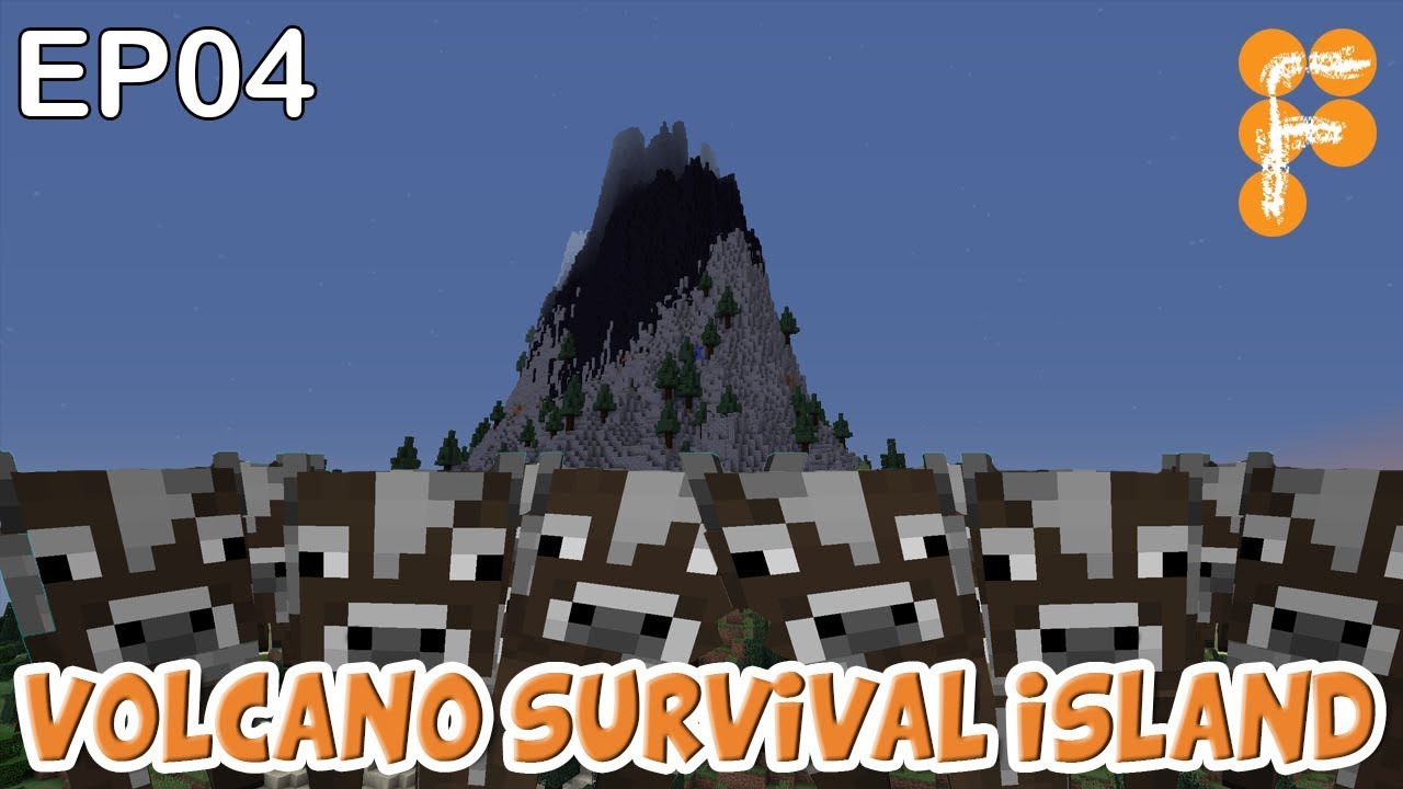 Volcano-Survival-Island-EP4-Let39s-Play-Minecraft-Survival