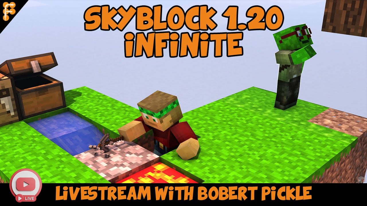 Stream-Playing-Skyblock-with-BobertPickle.-Villager-Trading-starts-today